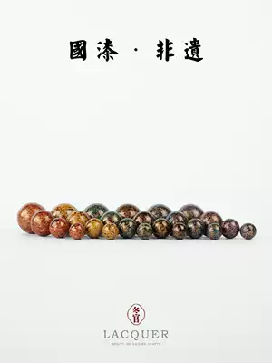 donguan winter official natural lacquer beads scattered beads snail stone 24k gold foil boutique single bead