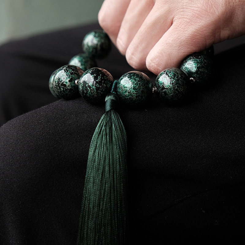 donguan winter official natural great lacquer pearl handstring diy single pearl Buddha pearl car pendant handheld read pearl 18 14 pagoda