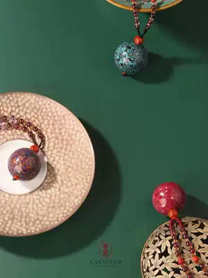 donguan winter official paint transfer beads Sichuan Nanhong accessories Buddha beads ancient style necklace Joker vintage National style