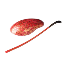 dongguan Dongguan lacquer crafts intangible cultural heritage handmade light luxury retro tea gifts inlaid with mother-of-pearl lotus leaf Yao