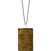 donguan winter official lacquered ware without a sign hang pendant retro national wind minimalist about original black fashion amber tears