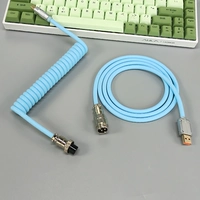 Голубой [мягкая эластичная и жирная модель PU] 1,2 м