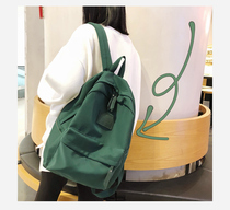 Tide brand champion female backpack female 2021 new mens schoolbag Korean version of Harajuku ulzzang middle school students junior high school students