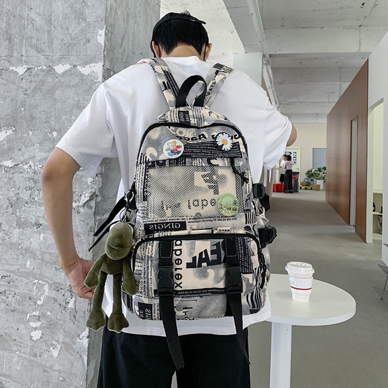 Champion Bookpack Female Middle School Students Strong Durable Large Camouflage Bag University Students Shoulder Bag