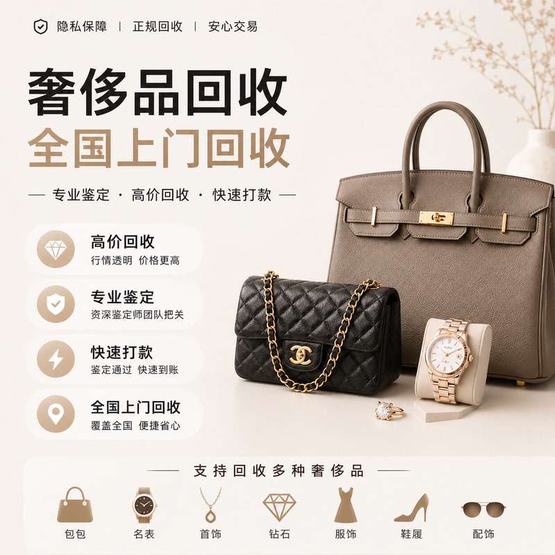 Luxury Goods Recycling Nationwide, Door-To-Door Collection of Bags, Watches, Gold, and Diamond Rings, High-Value Recycling Luxury Goods Recycling Nationwide, Door-To-Door Collection of Bags, Watches, Gold, and Diamond Rings, High-Value Recycling