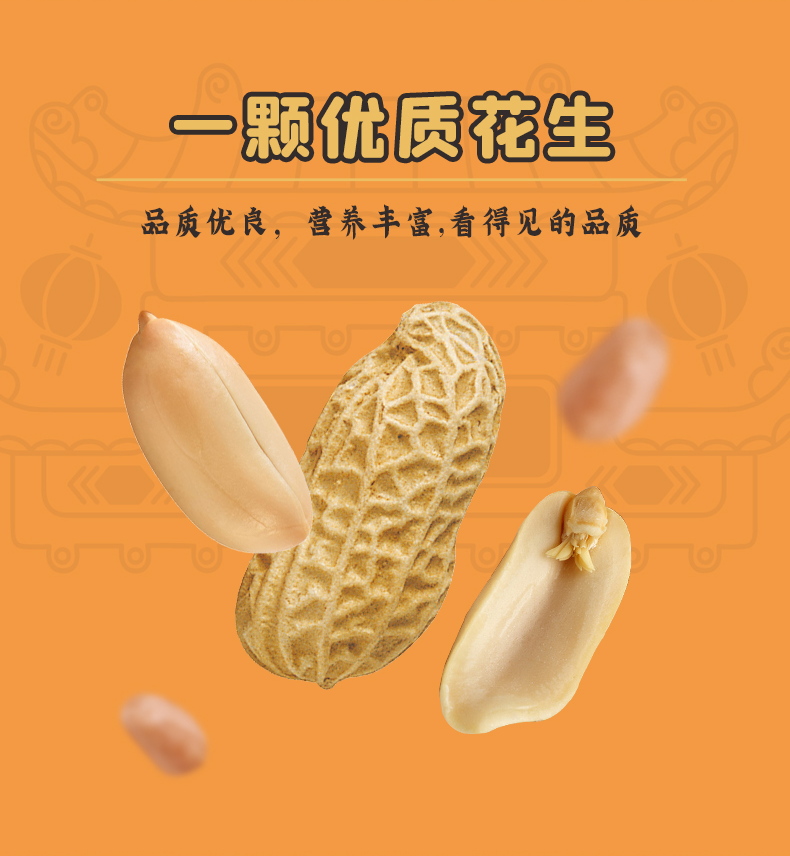 陈皮村吴村长 陈皮花生 广东新会特产 250g