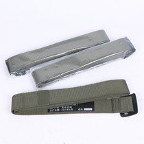 Recall to the new outdoor nylon braided inner belt metal head anti-opening belt Tactical military fan weaving belt