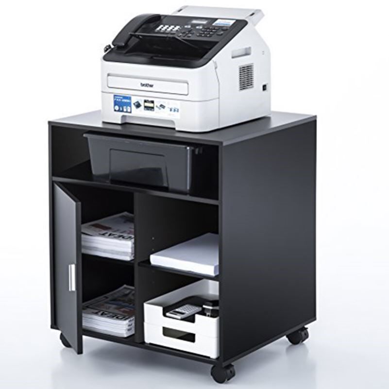 Print-meter machine placing cabinet Home Multi-layer sheller's movable work table placing containing shelf office shelves