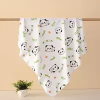 Хлопковый, мягкий, трикотажный, 85×85см