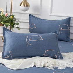 100% Cotton Household Pillowcases, Set of Two, for Boys 48Cmx74Cm, Children's and Baby 40X60 Pure Cotton Small Pillowcases