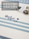 100% Cotton Bed Sheet Single Piece Summer Student Dormitory Single Children's Pure Cotton Double Bed Sheet Pillowcase Three-Piece Set 1.8
