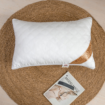 Solid Ultra Soft Down Soft Pillow Core Five Star Hotel Pillow Single Health Care Neck Student Adult Pillow