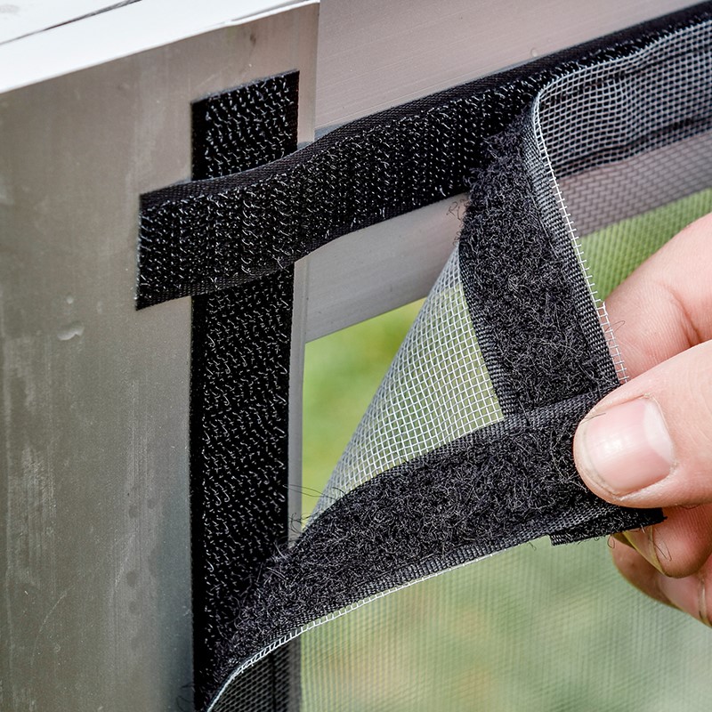 Free installation of window screen adhesive type sand window 2021 new mosquito-proof curtain self-adhesive kitchen balcony Anti-mosquito net