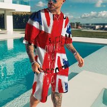 ens s -shirt and Shorts omed Fitness Wear Casual Short Slee