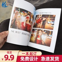 Photo Book Homemade Couple Bestie Personal Stars Write Real Episode Album Diy Graduation Commemorative Album Customized Album Book