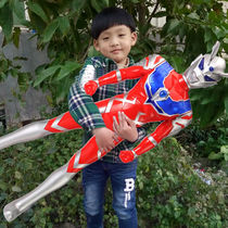 Ultra Large Toy Boy Children Di Carteiro Card Shape-changing Suits across Ottmann Superman