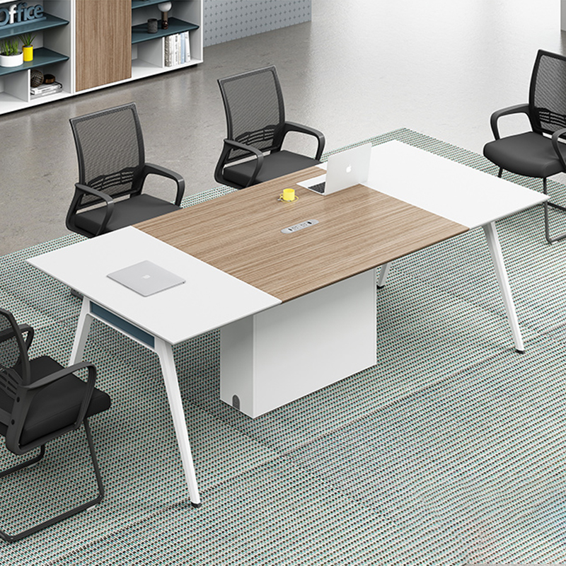 Desk simple modern long table long table conference room table training table negotiation table and chair combination large conference table