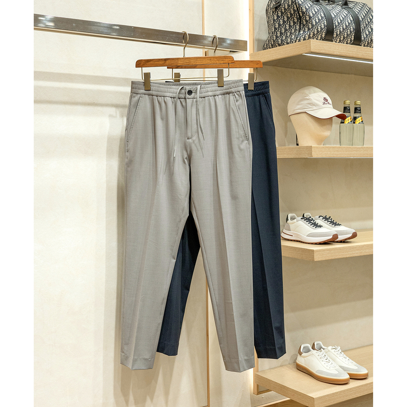 【Lama Piero】 "Rudolph Cooling Technology" Simple Men's Outdoor Thin Straight Casual Pants 【Lama Piero】 "Rudolph Cooling Technology" Simple Men's Outdoor Thin Straight Casual Pants