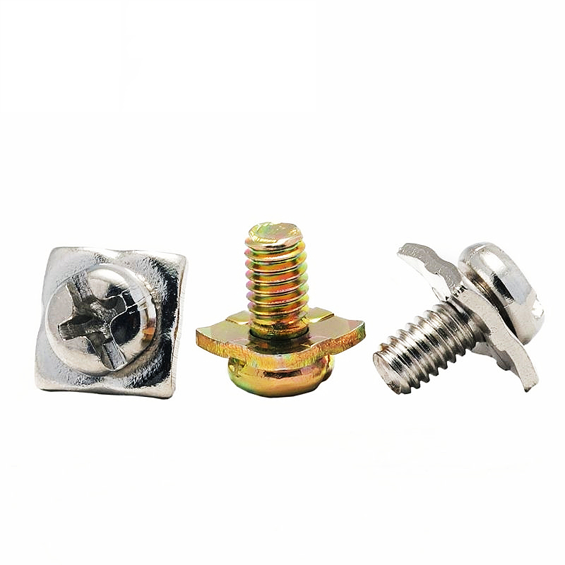 The press screw round head with cushion cushion combined screw cross cushion terminal terminal M3M3 5M4