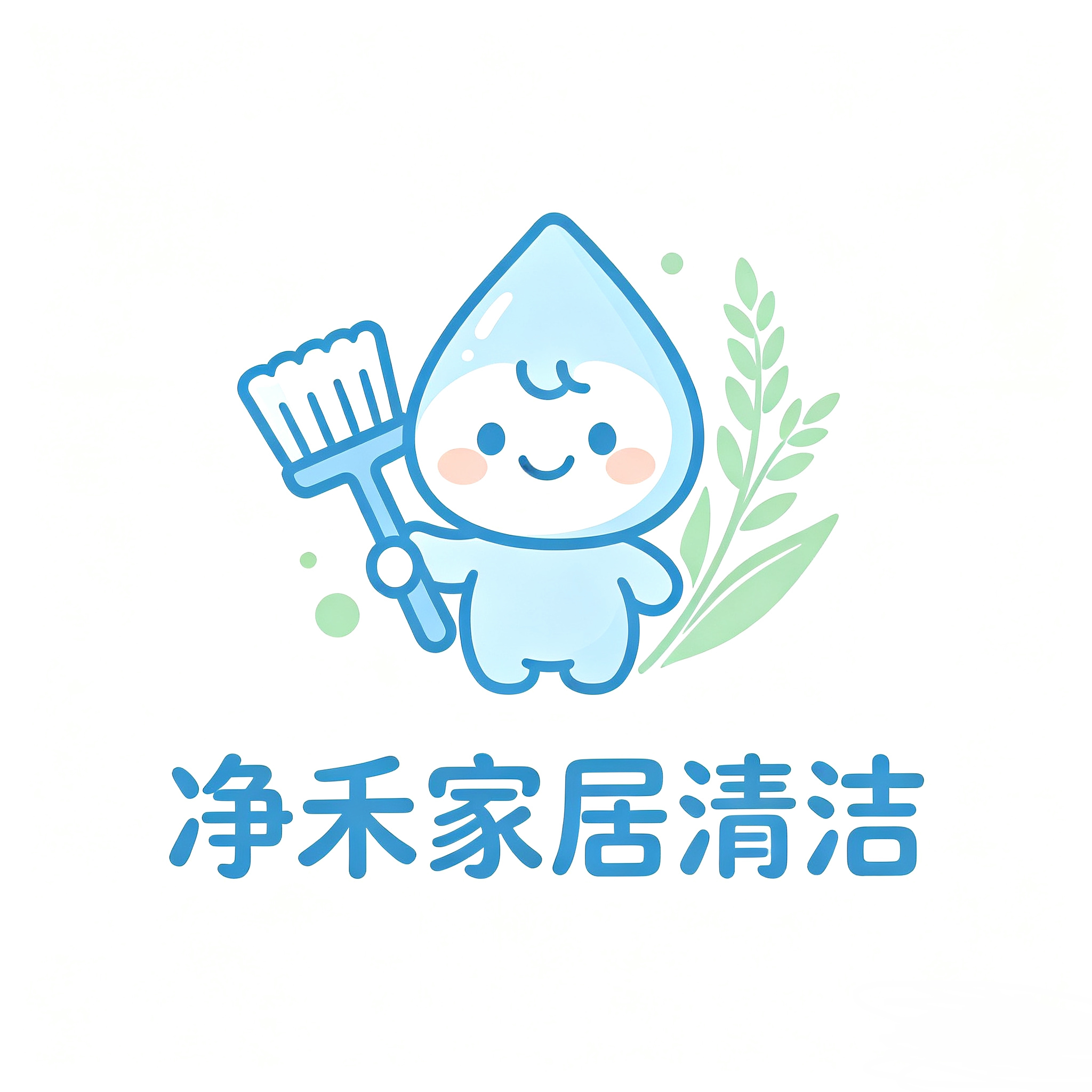 净禾家居清洁的LOGO