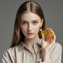 Zhenmi Pavilion Russian amber beeswax self-service photo shoot