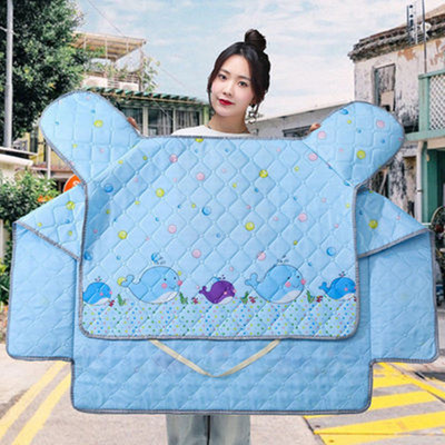 电动车挡风被夏季防晒防水遮阳罩电瓶摩托三轮车防风防雨春秋薄款