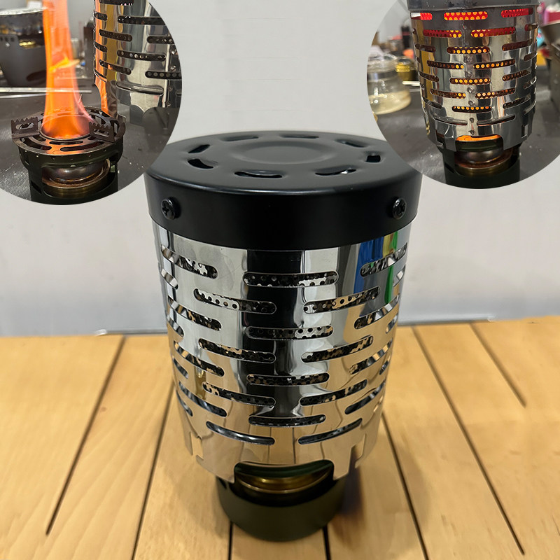 Outdoor Home Alcohol Stove Multifunction Heating Hood Tent Camping Fishing Heating Equipment Stainless Steel Burning Water Insulation-Taobao