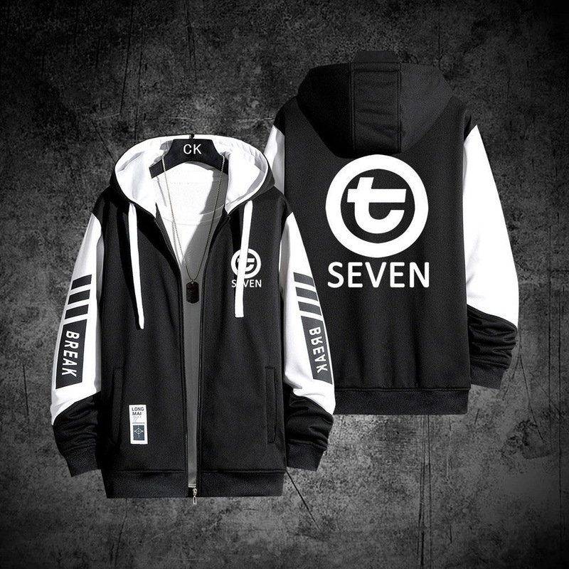 Assassin Wu Liqi Style Shadow Assassin Zipper Hooded Sweatshirt Jacket Long-Sleeve Cardigan Unisex Loose Clothing Assassin Wu Liqi Style Shadow Assassin Zipper Hooded Sweatshirt Jacket Long-Sleeve Cardigan Unisex Loose Clothing