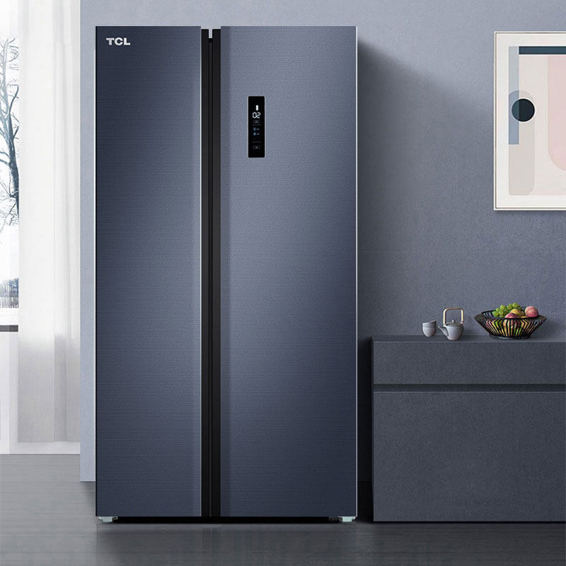 TCL R650T1-S double door refrigerator pair door open home air-cooled frost-free variable frequency energy saving large capacity 650 liters