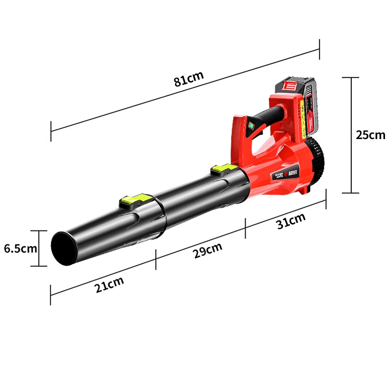 Máy sấy tóc lithium thổi bụi, sạc và thổi tuyết, máy thổi công nghiệp công suất lớn, súng thổi bồ hóng mạnh mẽ để loại bỏ bụi lá máy khò nhiệt total may thoi khi