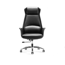 Guangzhou Boss Chair West Leather Home Computer Chair Office Chair Modern Minimalist Body Ergonomics Chair Lift Swivel Chair