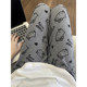 You can wear home trousers on the outside in spring and autumn new style kt cat prints on the outside. You can wear single-piece walk pants on the outside in summer pajamas trousers on the outside.