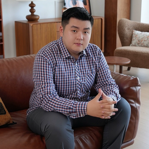 Осенняя хлопковая рубашка, большой размер