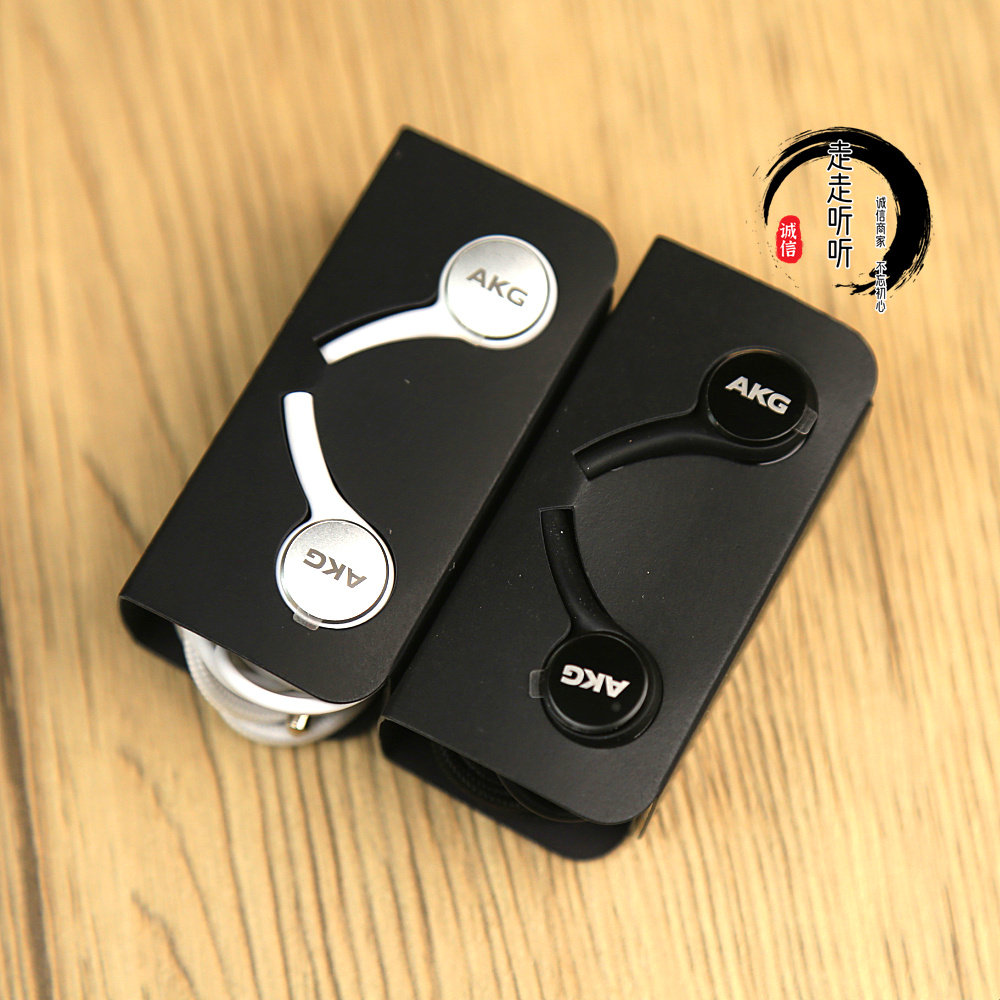 AKG Samsung S10 original headset S8 wire control with wheat phone universal in-ear bass noise reduction 3 5 sockets - Taobao