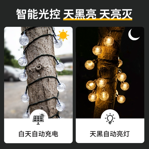 Дорожный декор на солнечной энергии для беседки, светодиодная светодиодная лента для кемпинга