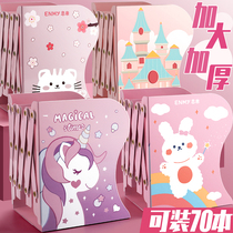 Bookshelves on the school student Supplies desk Large capacity Simple new web Red bookshelves Desktop bookshelves