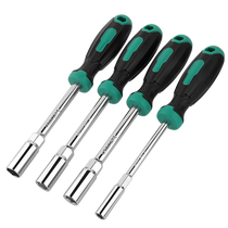 Green forest socket wrench hexagonal socket screwdriver 10mm casing screw artifact long outer hexagonal tool set
