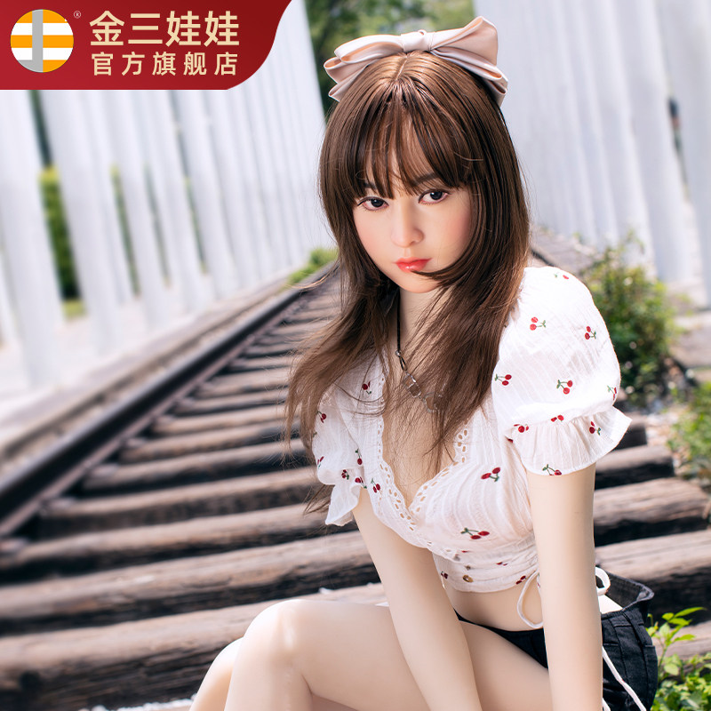 Golden Triple Real Doll Silicone Non Inflatable Woman Eva Real Man Use Masturbator Beauties Robot Wife Sex Toys