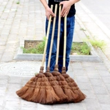 Старомодная метла ручной работы, школьный комплект, дорожное совок