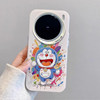 Tuya Doraemon Cat Phone Case Suitable for Vivo X200 Ultra, Stylish X200S Creative Female Case, X100/90 Fresh Style, S30/20 Large Hole Anti-Drop, Y300 Pro High-End Feel, Iqoo 13 Cartoon Trendy