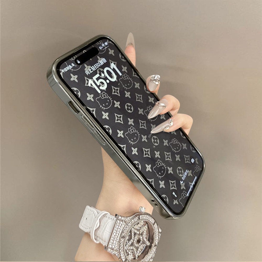 Retro Floral Pattern Suitable for Xiaomi 17Promax Phone Case, Fashionable for Women, Miui15/14 Aesthetic Leather Texture, K90Promax Full Protection Anti-Drop, K80U Simple Civi5Pro High-End Feel Case