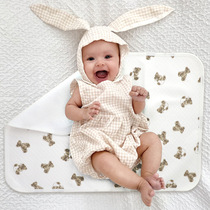 Silicone non-slip cotton diaper pad newborn baby diaper pad womens menstrual pad baby machine washable diaper mattress