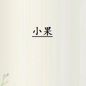 小果甄选百货的LOGO