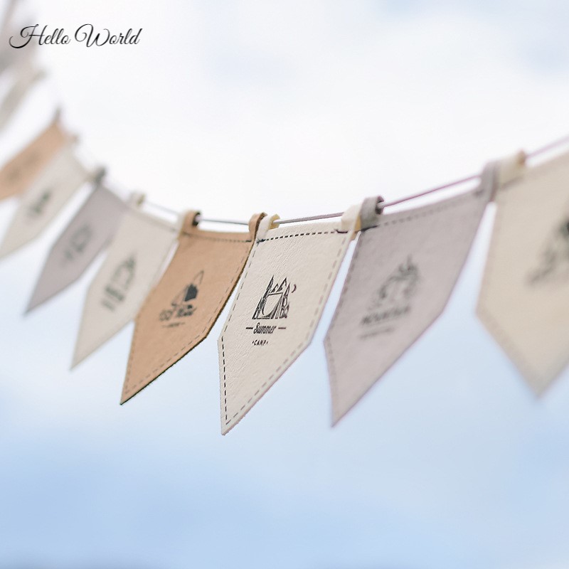 Outdoor Felt Camp Banner Pentagonal Banner Camping Atmosphere Adjustable Camping Decoration Flag Raqi 12 Face 6 m 6 m-Taobao