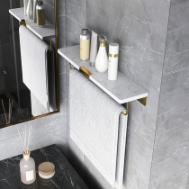 Bathroom wool towel rack free of punch toilet light lavish marble bathroom hardware pendant wash face towels Bath Towels