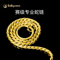 Babycomes Pooch Half P Chain Neckline Stainless Steel Dog Rope Large Canine Dog Chain Small Dog Training Dog Dog Snake Chain