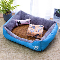 Dog kennel for all seasons cat pet bed sleeping mat winter teddy small dog large dog supplies kennel kennel dog kennel keeping dog warm in all seasons