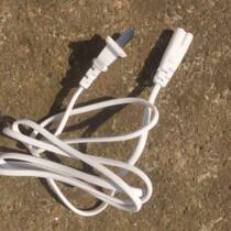 220V hand warmer desk pad power cord 1 5m office desktop mouse heating pad cord two-hole plug-in cable