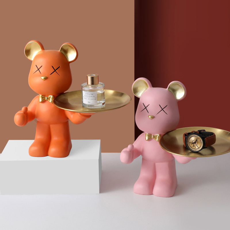 Violent Cubs into the house Entrance Door Key Containing the dining room Desktop Decorative Swing Accessories Jo to the New Residence Gift