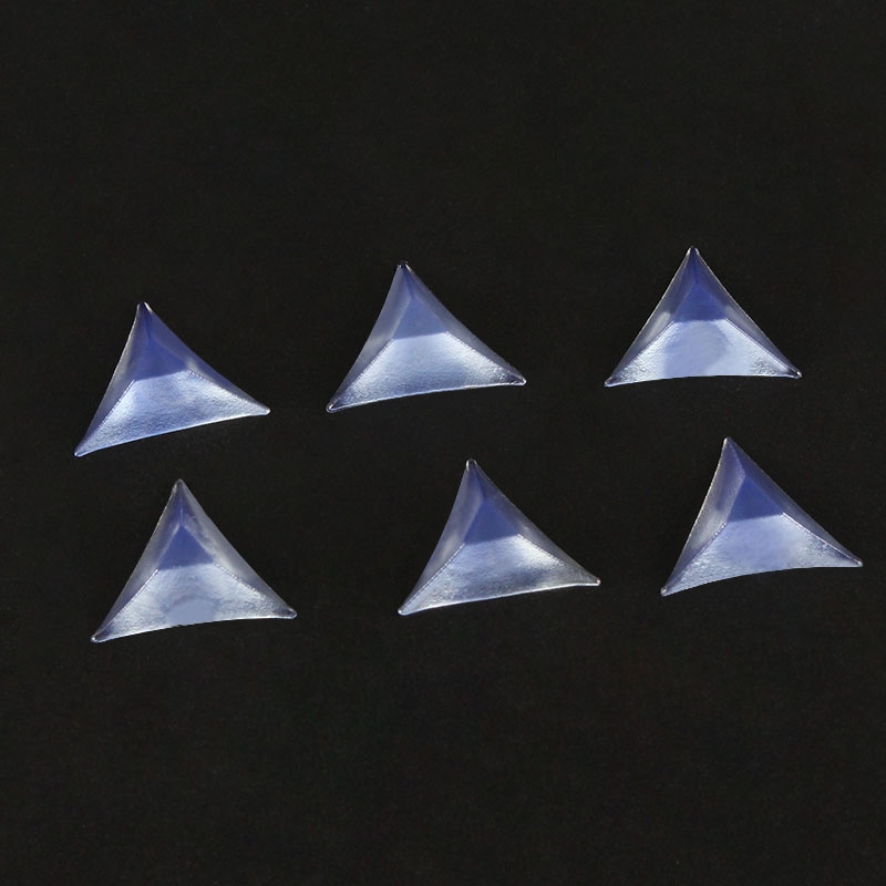 Xiying drawer corner wardrobe transparent crystal dust-proof corner cabinet corner dust-proof corner cabinet body triangle mat 100